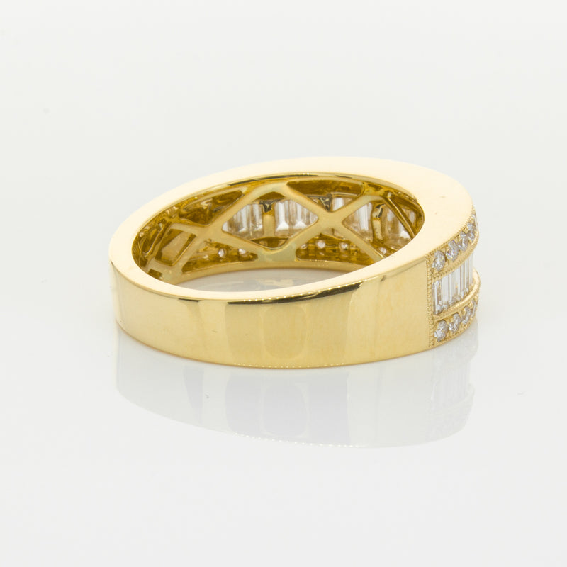 18ct Yellow Gold 1.29ct Diamond Imperial Ring-Ring-Walker & Hall