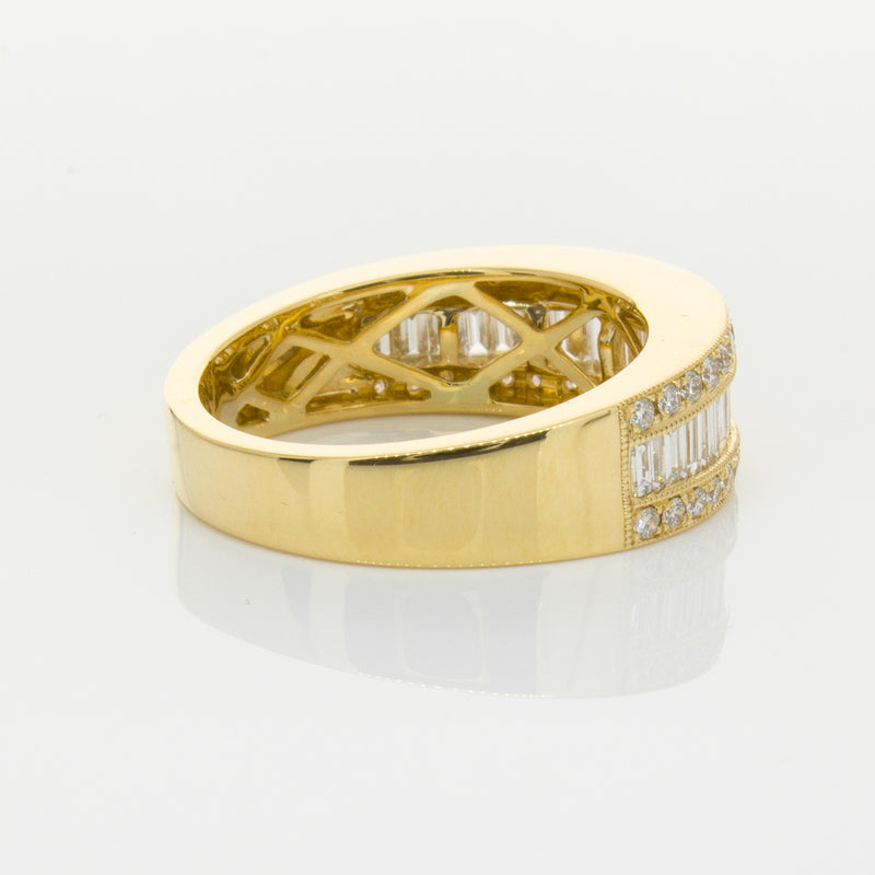 18ct Yellow Gold 1.29ct Diamond Imperial Ring-Ring-Walker & Hall