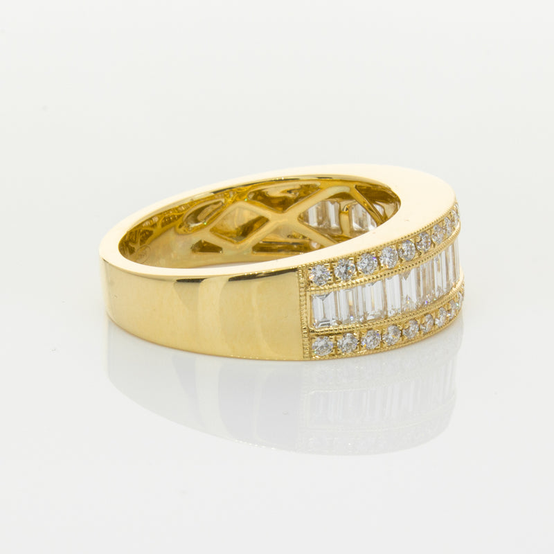 18ct Yellow Gold 1.29ct Diamond Imperial Ring-Ring-Walker & Hall