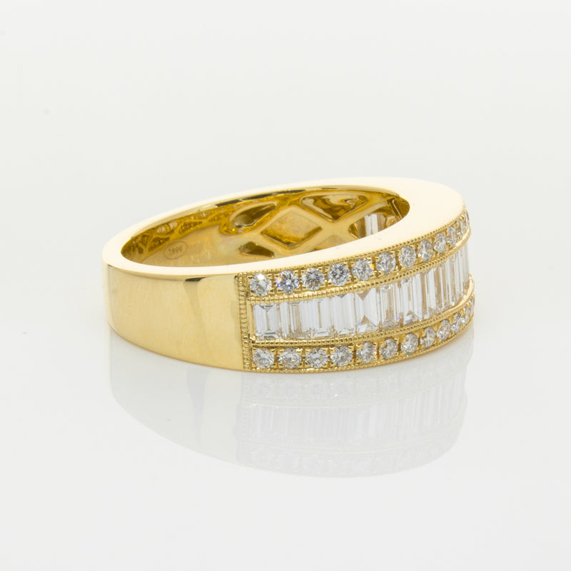 18ct Yellow Gold 1.29ct Diamond Imperial Ring-Ring-Walker & Hall