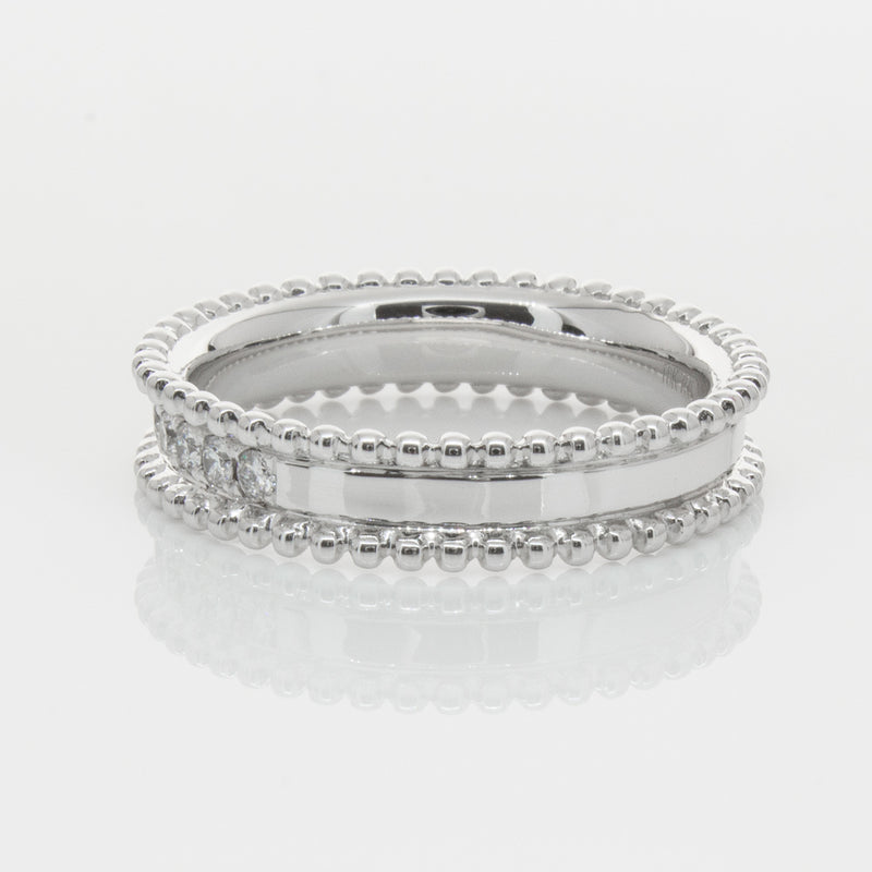 18ct White Gold .32ct Diamond Juno Ring-Ring-Walker & Hall