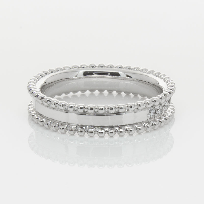 18ct White Gold .32ct Diamond Juno Ring-Ring-Walker & Hall