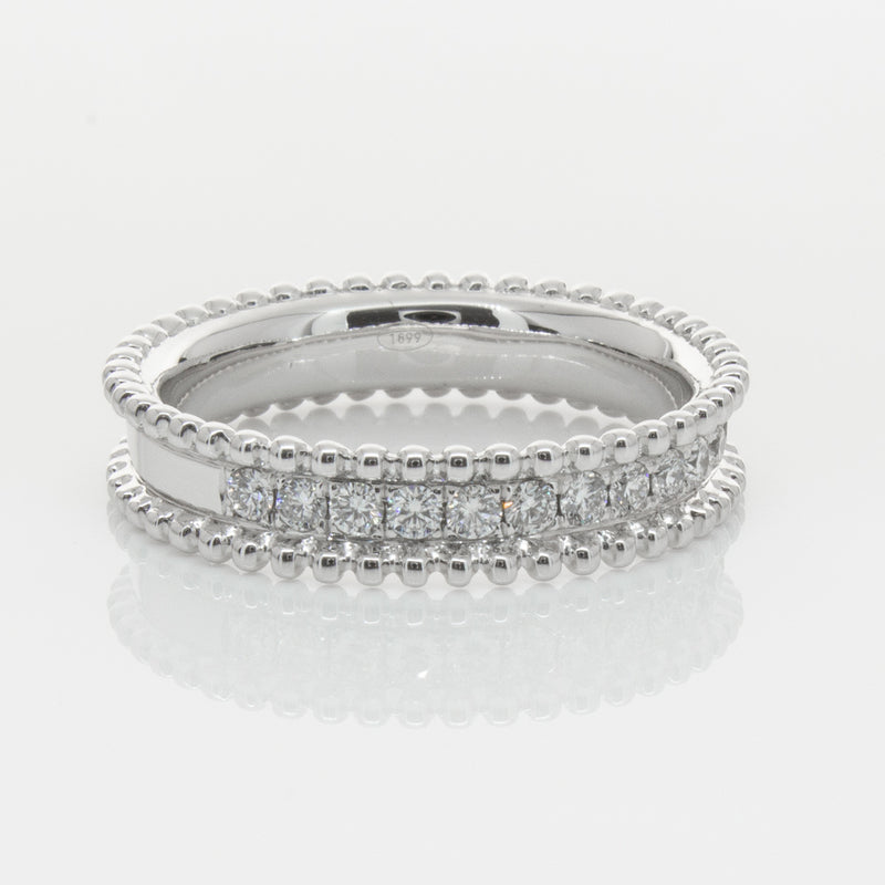 18ct White Gold .32ct Diamond Juno Ring-Ring-Walker & Hall