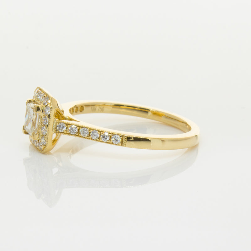 18ct Yellow Gold .50ct Diamond Mandalay Ring-Ring-Walker & Hall