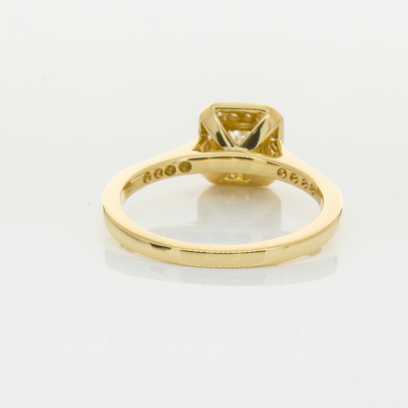 18ct Yellow Gold .50ct Diamond Mandalay Ring-Ring-Walker & Hall