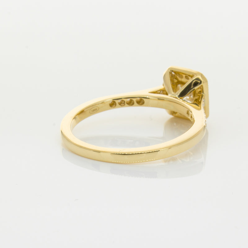 18ct Yellow Gold .50ct Diamond Mandalay Ring-Ring-Walker & Hall