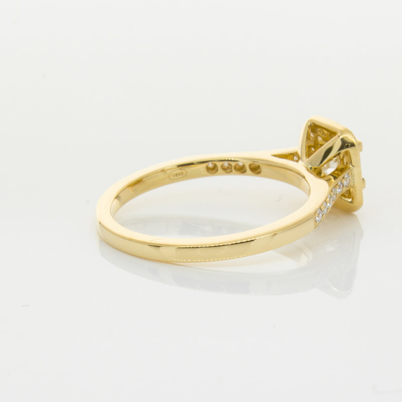 18ct Yellow Gold .50ct Diamond Mandalay Ring-Ring-Walker & Hall