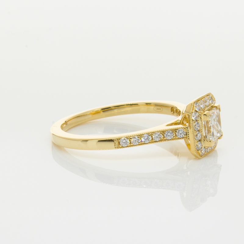 18ct Yellow Gold .50ct Diamond Mandalay Ring-Ring-Walker & Hall