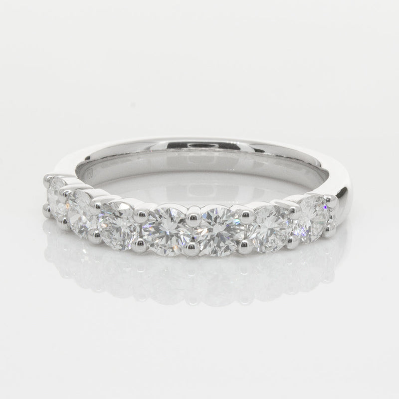 18ct White Gold Diamond 1.00ct Panorama Ring-Ring-Walker & Hall