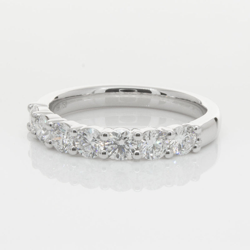 18ct White Gold Diamond 1.00ct Panorama Ring-Ring-Walker & Hall