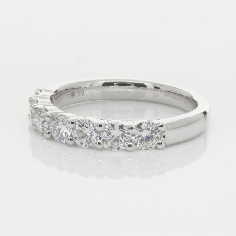 18ct White Gold Diamond 1.00ct Panorama Ring-Ring-Walker & Hall