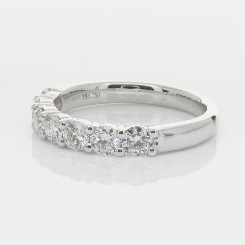 18ct White Gold Diamond 1.00ct Panorama Ring-Ring-Walker & Hall