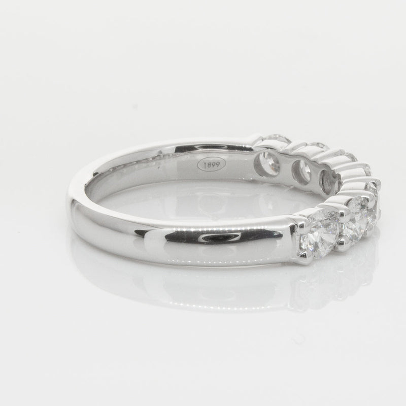 18ct White Gold Diamond 1.00ct Panorama Ring-Ring-Walker & Hall