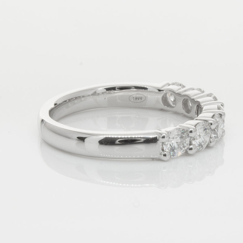18ct White Gold Diamond 1.00ct Panorama Ring-Ring-Walker & Hall