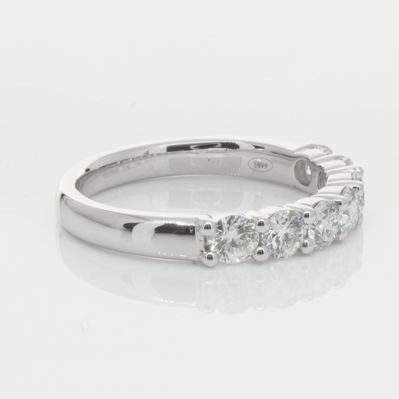 18ct White Gold Diamond 1.00ct Panorama Ring-Ring-Walker & Hall