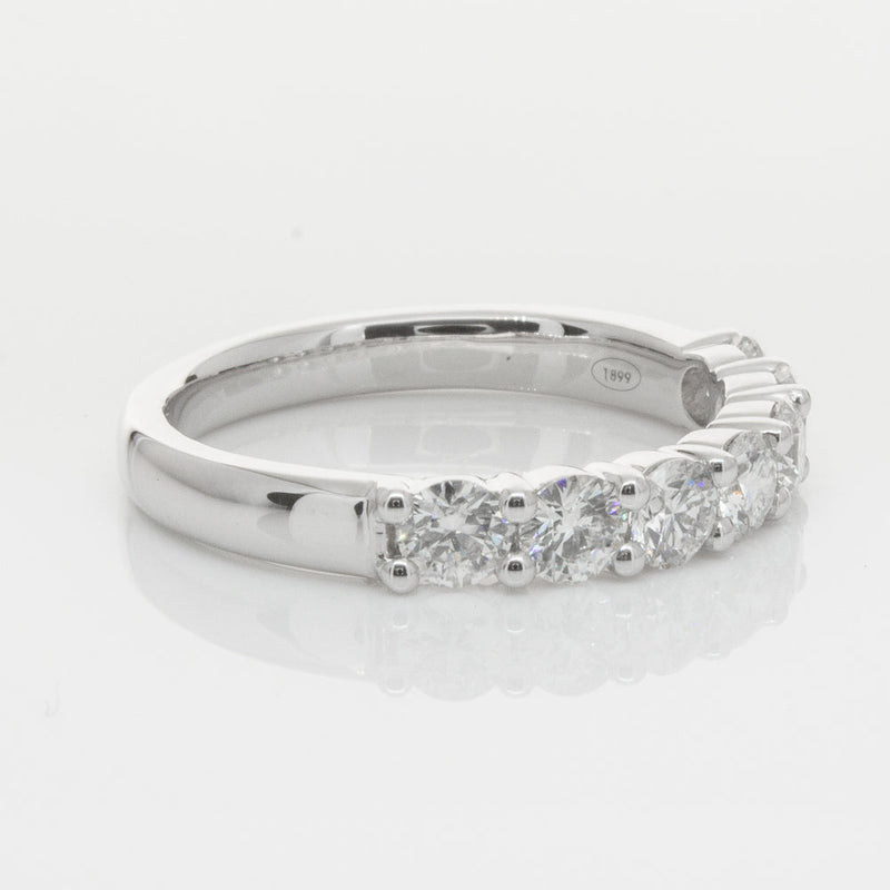 18ct White Gold Diamond 1.00ct Panorama Ring-Ring-Walker & Hall