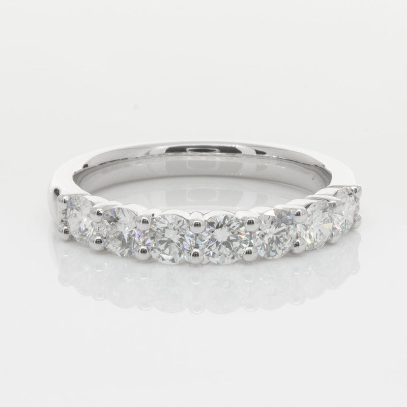 18ct White Gold Diamond 1.00ct Panorama Ring-Ring-Walker & Hall