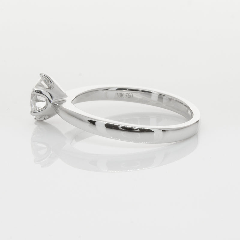 18ct White Gold 1.04ct Diamond Nova Ring-Ring-Walker & Hall