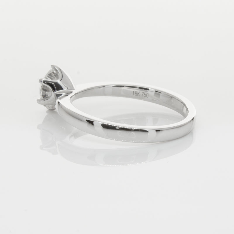 18ct White Gold 1.04ct Diamond Nova Ring-Ring-Walker & Hall