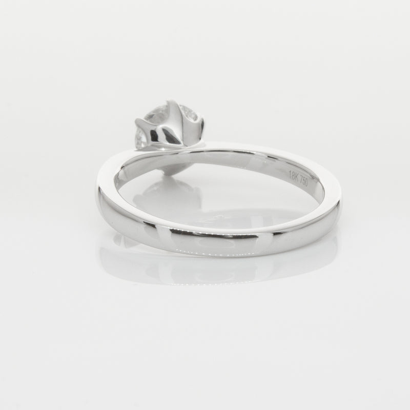 18ct White Gold 1.04ct Diamond Nova Ring-Ring-Walker & Hall