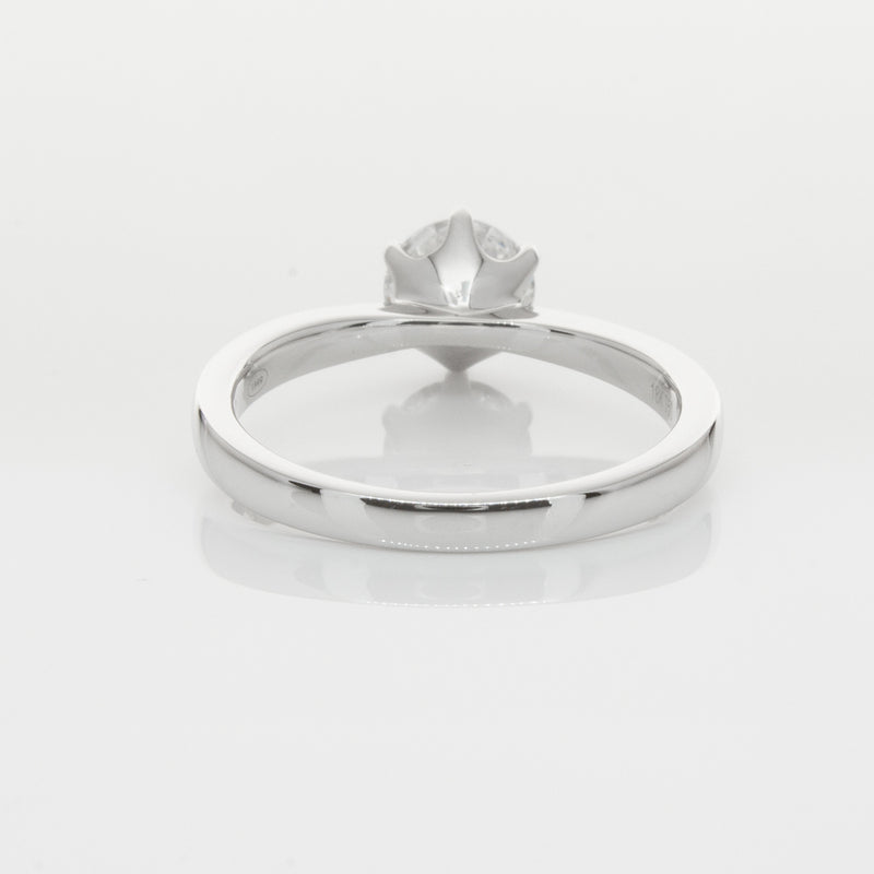 18ct White Gold 1.04ct Diamond Nova Ring-Ring-Walker & Hall