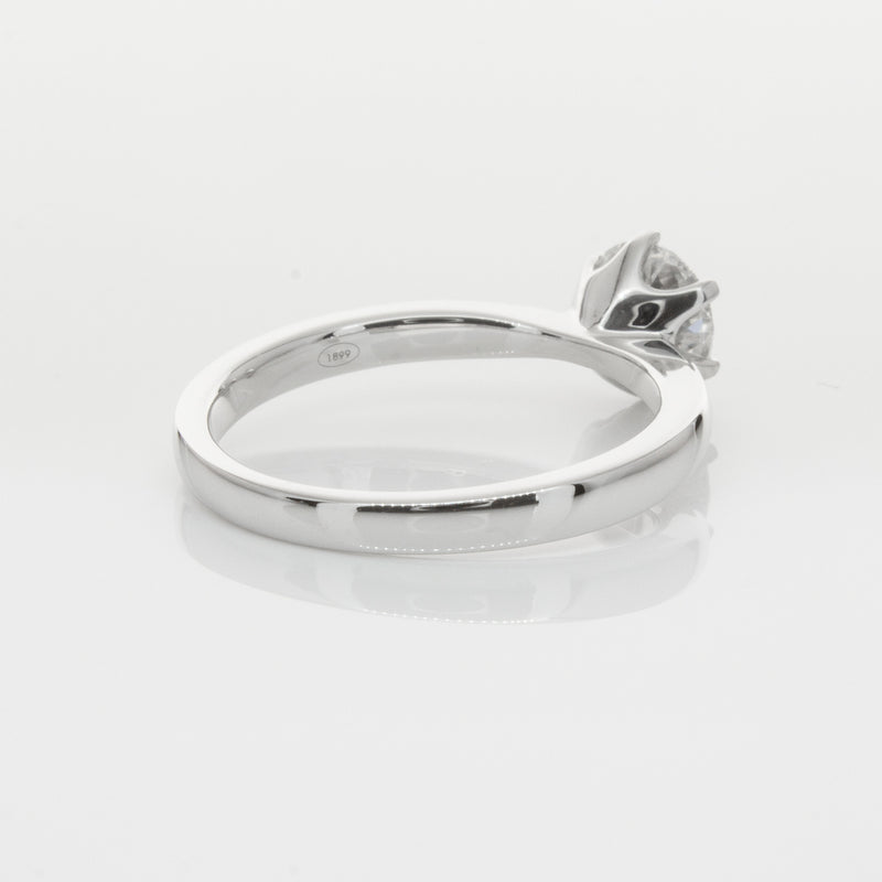 18ct White Gold 1.04ct Diamond Nova Ring-Ring-Walker & Hall