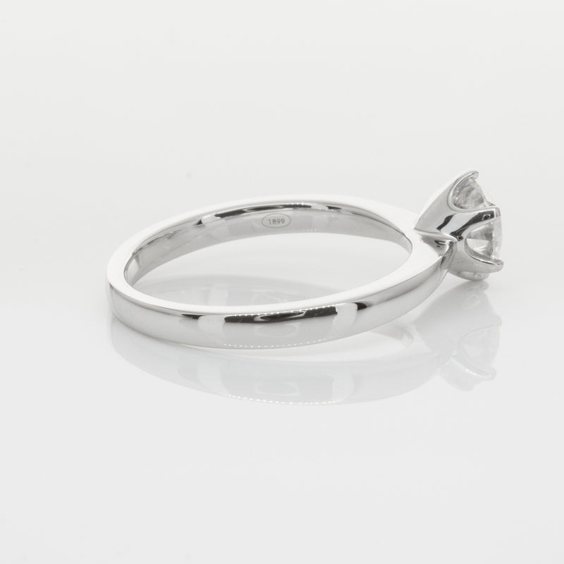 18ct White Gold 1.04ct Diamond Nova Ring-Ring-Walker & Hall