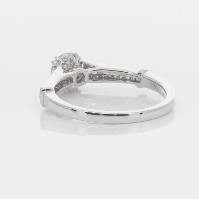 Platinum Diamond Ring-Ring-Walker & Hall