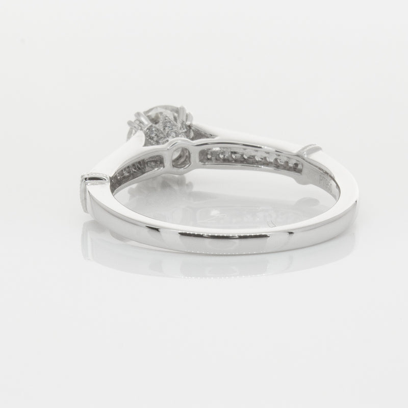 Platinum Diamond Ring-Ring-Walker & Hall