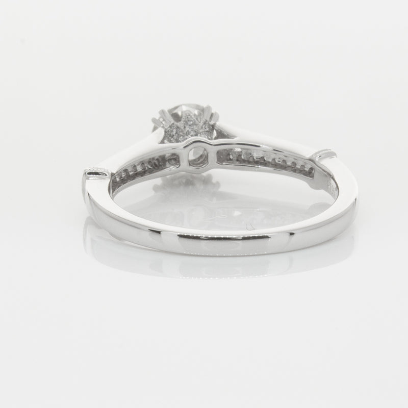 Platinum Diamond Ring-Ring-Walker & Hall