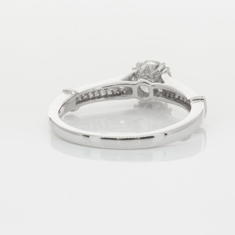 Platinum Diamond Ring-Ring-Walker & Hall