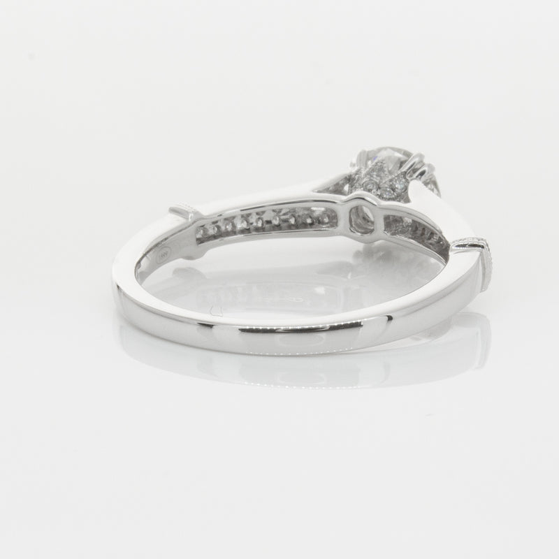 Platinum Diamond Ring-Ring-Walker & Hall
