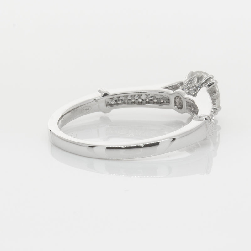 Platinum Diamond Ring-Ring-Walker & Hall