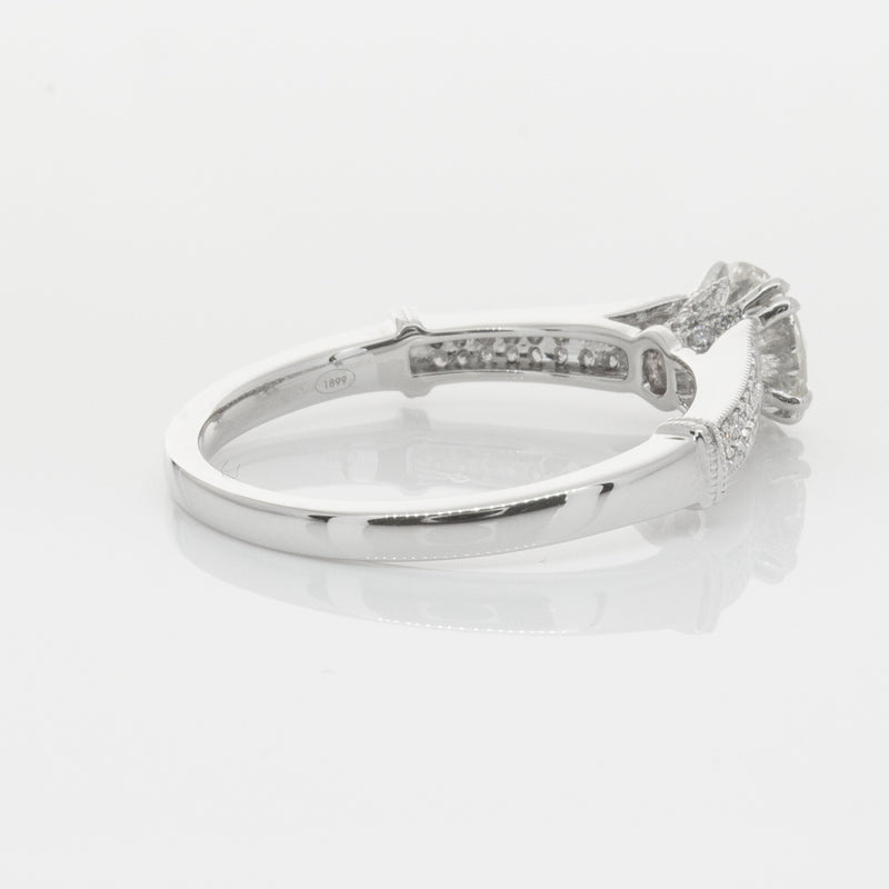 Platinum Diamond Ring-Ring-Walker & Hall
