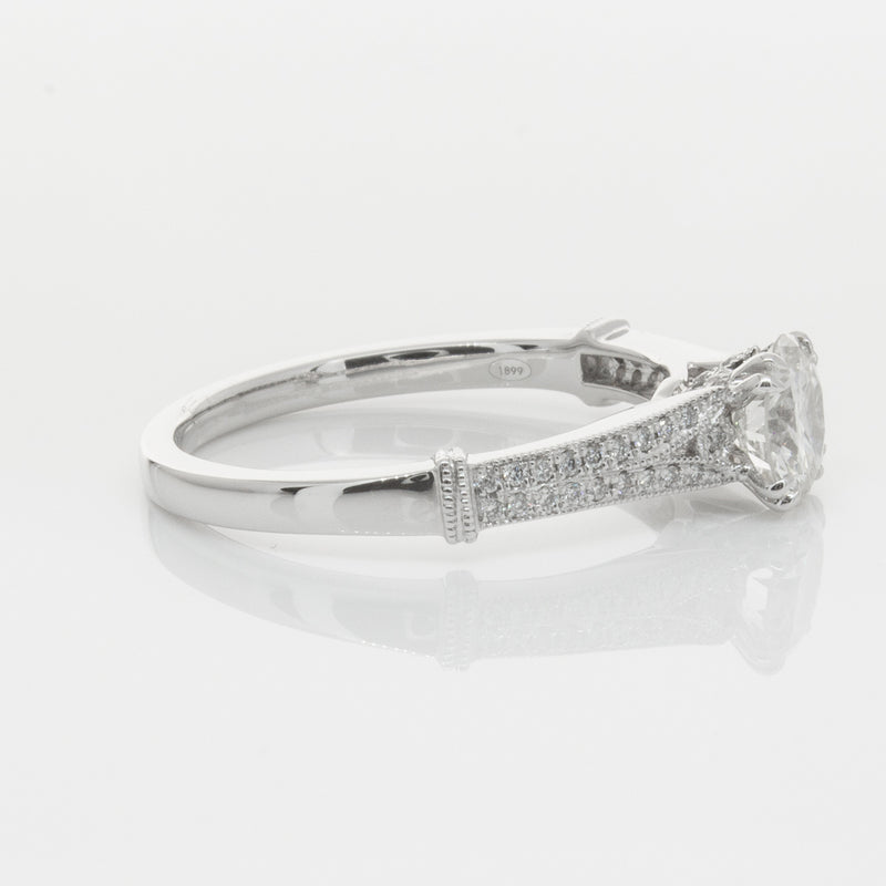 Platinum Diamond Ring-Ring-Walker & Hall