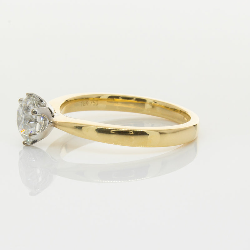 18ct Yellow Gold 1.01ct Diamond Nova Ring-Ring-Walker & Hall