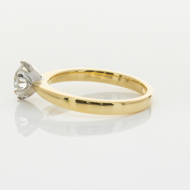 18ct Yellow Gold 1.01ct Diamond Nova Ring-Ring-Walker & Hall
