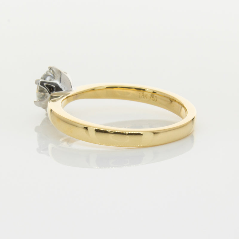 18ct Yellow Gold 1.01ct Diamond Nova Ring-Ring-Walker & Hall