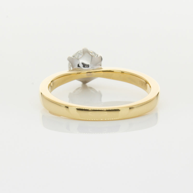 18ct Yellow Gold 1.01ct Diamond Nova Ring-Ring-Walker & Hall