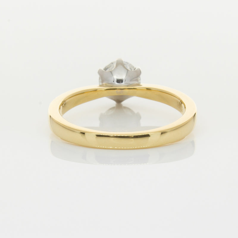 18ct Yellow Gold 1.01ct Diamond Nova Ring-Ring-Walker & Hall