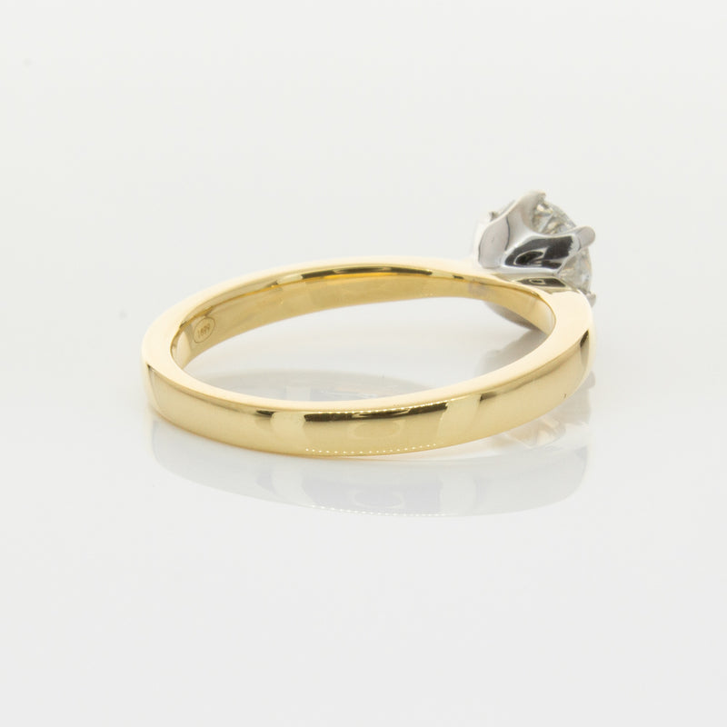 18ct Yellow Gold 1.01ct Diamond Nova Ring-Ring-Walker & Hall