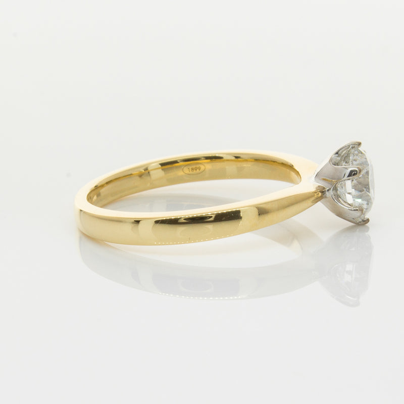 18ct Yellow Gold 1.01ct Diamond Nova Ring-Ring-Walker & Hall