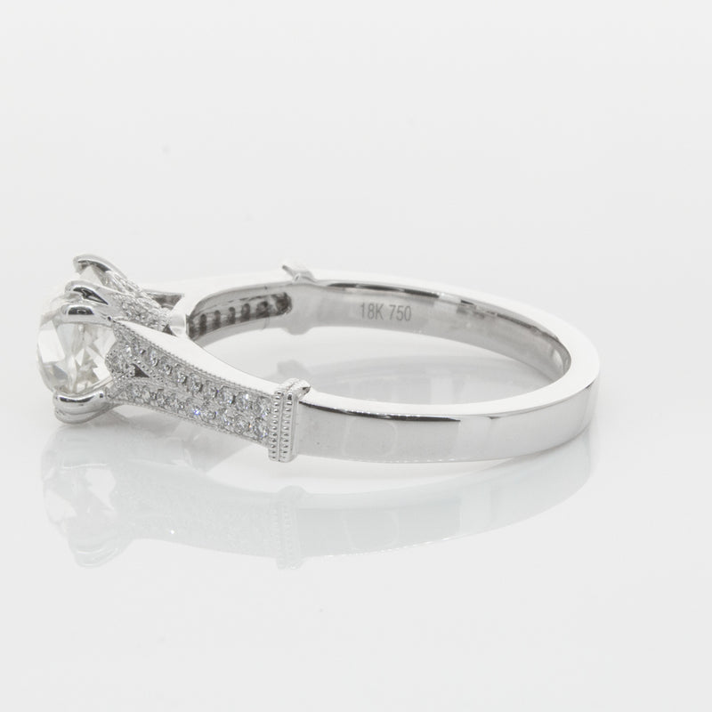 18ct White Gold Diamond Ring-Ring-Walker & Hall