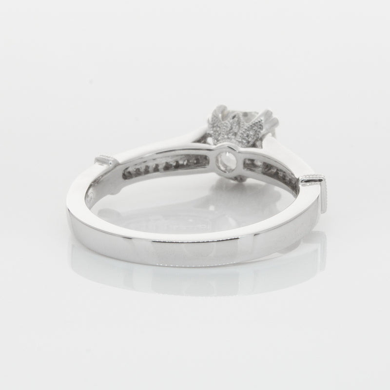 18ct White Gold Diamond Ring-Ring-Walker & Hall