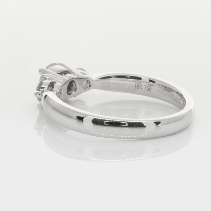 18ct White Gold .50ct Diamond Elysian Ring-Ring-Walker & Hall