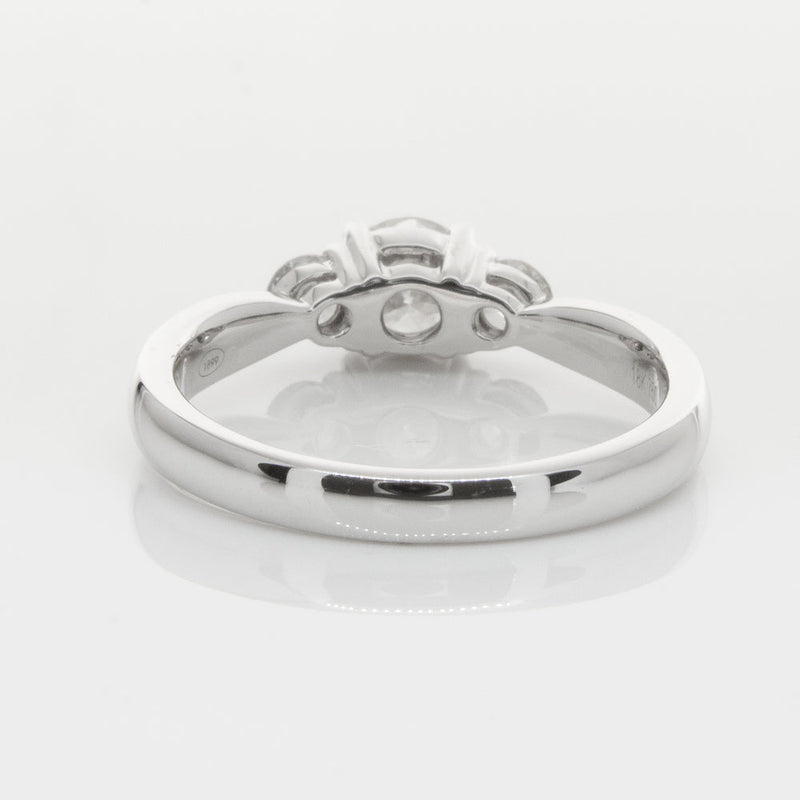 18ct White Gold .50ct Diamond Elysian Ring-Ring-Walker & Hall