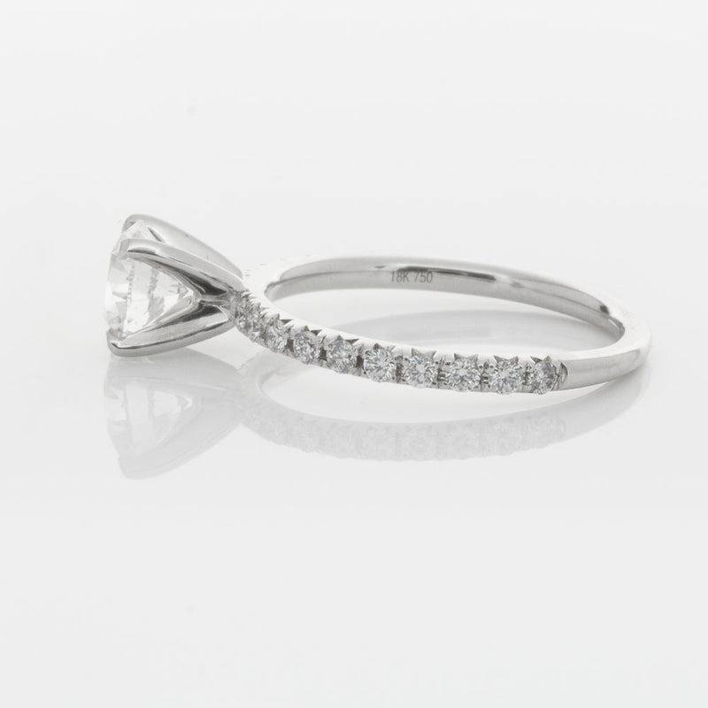 18ct White Gold 1.01ct Diamond Comet Ring-Ring-Walker & Hall