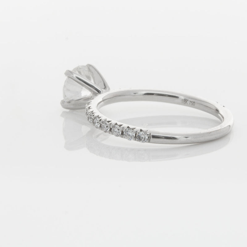 18ct White Gold 1.01ct Diamond Comet Ring-Ring-Walker & Hall