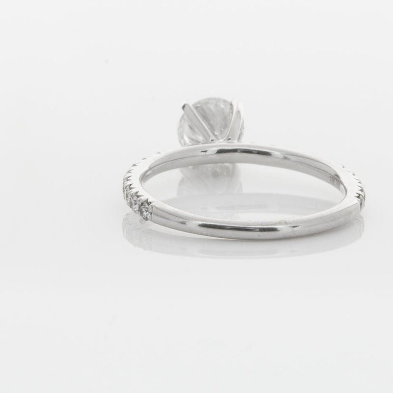 18ct White Gold 1.01ct Diamond Comet Ring-Ring-Walker & Hall