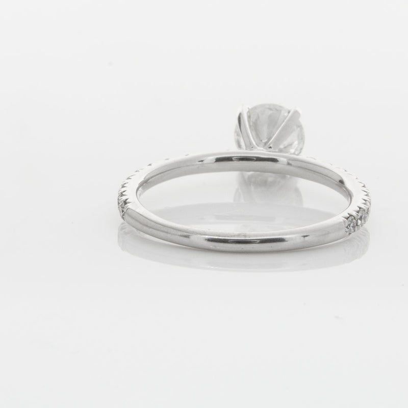 18ct White Gold 1.01ct Diamond Comet Ring-Ring-Walker & Hall